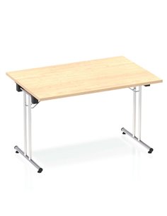 Dynamic Impulse 1200mm Folding Rectangular Table Maple Top I000717