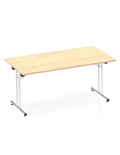 Dynamic Impulse 1600mm Folding Rectangular Table Maple Top I000718