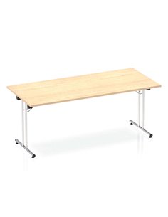 Dynamic Impulse 1800mm Folding Rectangular Table Maple Top I000719