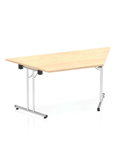 Dynamic Impulse 1600mm Folding Trapezium Table Maple Top I000720 - pic 79072 | FastDaddyshop