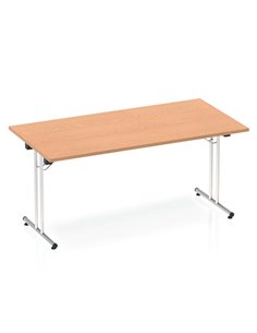 Dynamic Impulse 1600mm Folding Rectangular Table Oak Top I000797