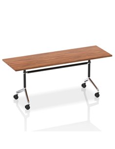 Dynamic Impulse 1800mm Flip Top Rectangular Table Walnut Top I004312