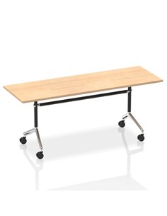 Dynamic Impulse 1800mm Flip Top Rectangular Table Maple Top I004314