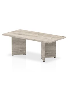Dynamic Impulse 1200mm Coffee Table Grey Top Arrowhead Leg I003275