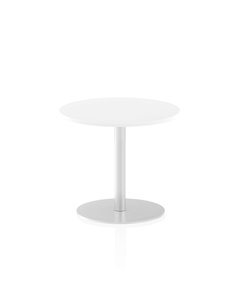Dynamic Italia 600mm Poseur Round Table White Top 720mm High Leg ITL0108