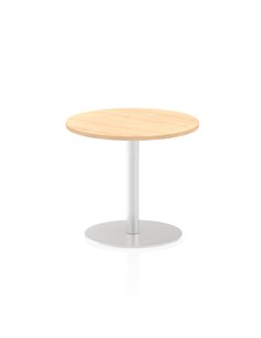 Dynamic Italia 600mm Poseur Round Table Maple Top 720mm High Leg ITL0109