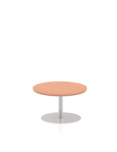 Dynamic Italia 800mm Poseur Round Table Beech Top 475mm High Leg ITL0118