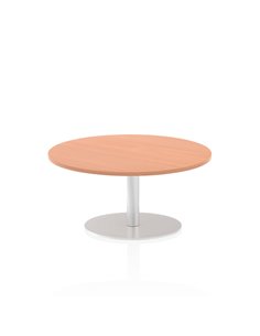 Dynamic Italia 1000mm Poseur Round Table Beech Top 475mm High Leg ITL0136