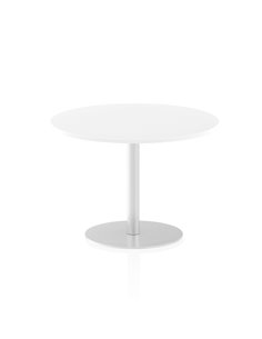 Dynamic Italia 1000mm Poseur Round Table White Top 720mm High Leg ITL0144