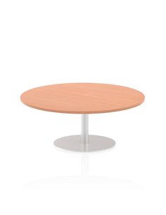 Dynamic Italia 1200mm Poseur Round Table Beech Top 475mm High Leg ITL0154
