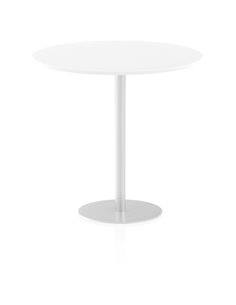 Dynamic Italia 1200mm Poseur Round Table White Top 1145mm High Leg ITL0168