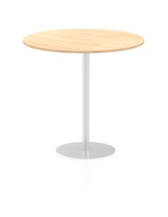 Dynamic Italia 1200mm Poseur Round Table Maple Top 1145mm High Leg ITL0169