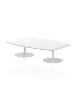 Dynamic Italia 1800mm Poseur High Gloss Table White Top 475mm High Leg ITL0317