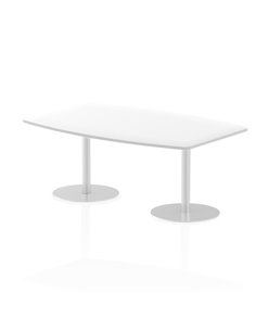 Dynamic Italia 1800mm Poseur High Gloss Table White Top 725mm High Leg ITL0319