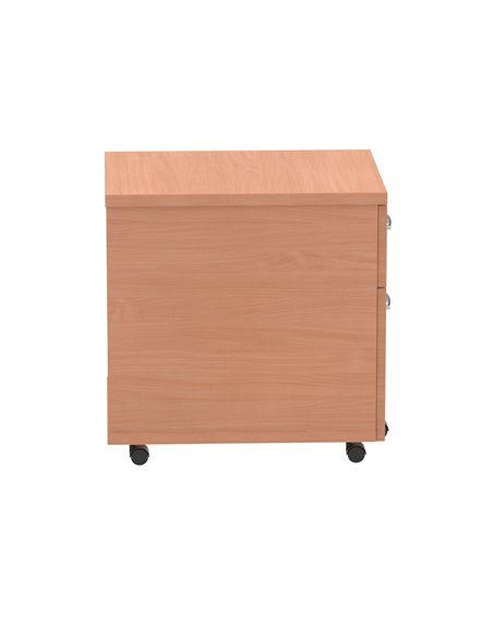Dynamic Impulse 2 Drawer Mobile Pedestal Beech I000064 - pic 79342 | FastDaddyshop