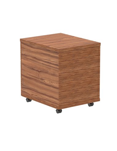 Dynamic Impulse 2 Drawer Mobile Pedestal Walnut I000124