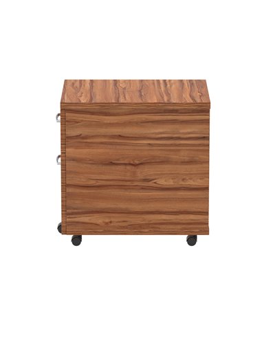 Dynamic Impulse 2 Drawer Mobile Pedestal Walnut I000124