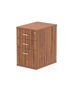 Dynamic Impulse 600mm Deep Desk High Pedestal Walnut I000129