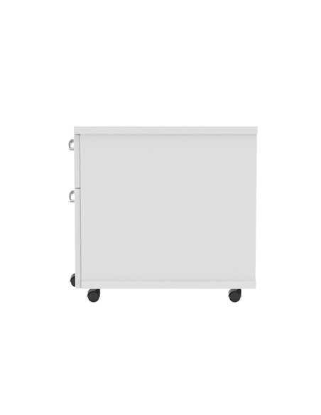 Dynamic Impulse 2 Drawer Mobile Pedestal White I000184 - pic 79375 | FastDaddyshop