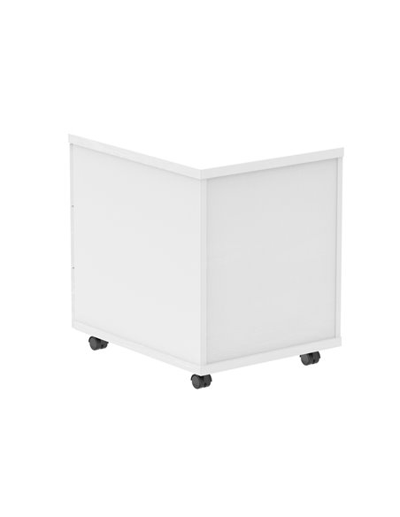 Dynamic Impulse 3 Drawer Mobile Pedestal White I000185 - pic 79382 | FastDaddyshop