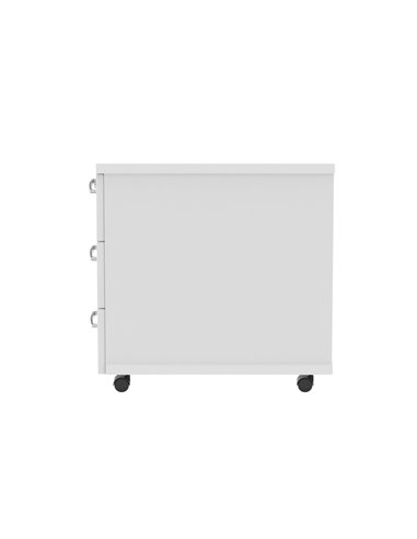 Dynamic Impulse 3 Drawer Mobile Pedestal White I000185
