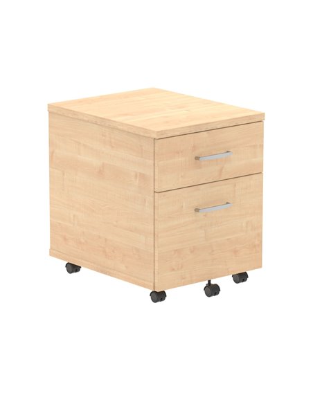 Dynamic Impulse 2 Drawer Mobile Pedestal Maple I000244 - pic 79388 | FastDaddyshop