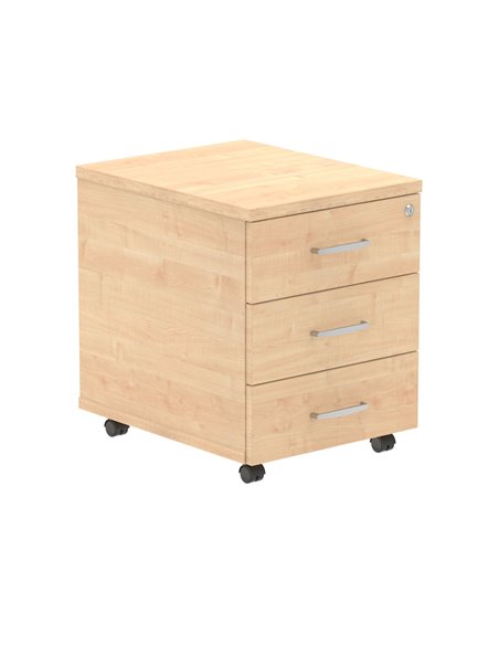 Dynamic Impulse 3 Drawer Mobile Pedestal Maple I000245 - pic 79396 | FastDaddyshop
