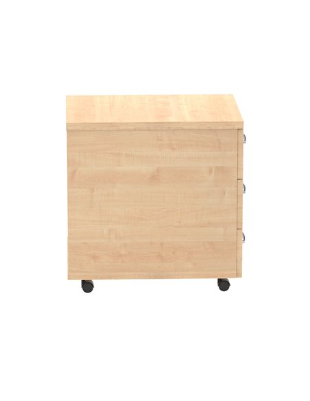 Dynamic Impulse 3 Drawer Mobile Pedestal Maple I000245 - pic 79397 | FastDaddyshop