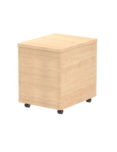 Dynamic Impulse 3 Drawer Mobile Pedestal Maple I000245
