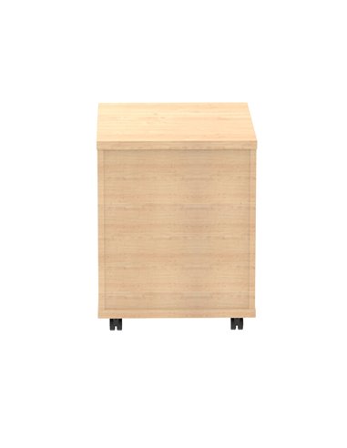 Dynamic Impulse 3 Drawer Mobile Pedestal Maple I000245