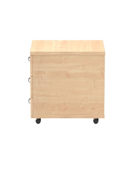 Dynamic Impulse 3 Drawer Mobile Pedestal Maple I000245 - pic 79401 | FastDaddyshop