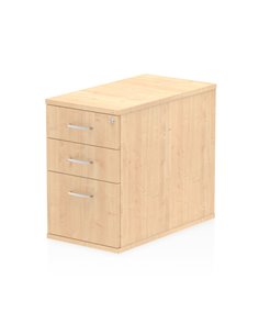Dynamic Impulse 800mm Deep Desk High Pedestal Maple I000251