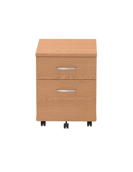 Dynamic Impulse 2 Drawer Mobile Pedestal Oak I000772 - pic 79407 | FastDaddyshop