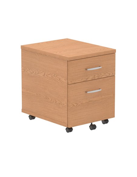 Dynamic Impulse 2 Drawer Mobile Pedestal Oak I000772 - pic 79408 | FastDaddyshop
