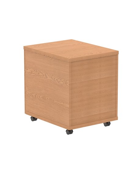 Dynamic Impulse 2 Drawer Mobile Pedestal Oak I000772 - pic 79412 | FastDaddyshop