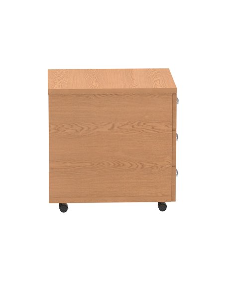 Dynamic Impulse 3 Drawer Mobile Pedestal Oak I000773 - pic 79415 | FastDaddyshop