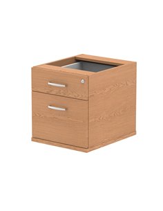 Dynamic Impulse 2 Drawer Fixed Pedestal Oak I001638