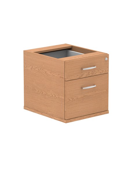 Dynamic Impulse 2 Drawer Fixed Pedestal Oak I001638 - pic 79426 | FastDaddyshop