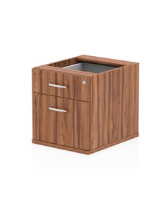 Dynamic Impulse 2 Drawer Fixed Pedestal Walnut I001639