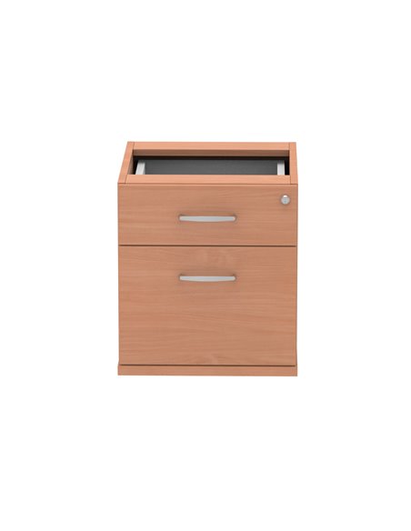 Dynamic Impulse 2 Drawer Fixed Pedestal Beech I001640 - pic 79434 | FastDaddyshop