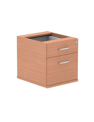Dynamic Impulse 2 Drawer Fixed Pedestal Beech I001640