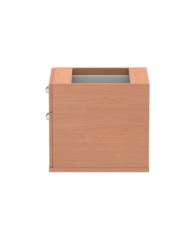Dynamic Impulse 2 Drawer Fixed Pedestal Beech I001640