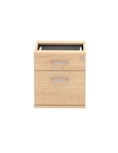Dynamic Impulse 2 Drawer Fixed Pedestal Maple I001641 2