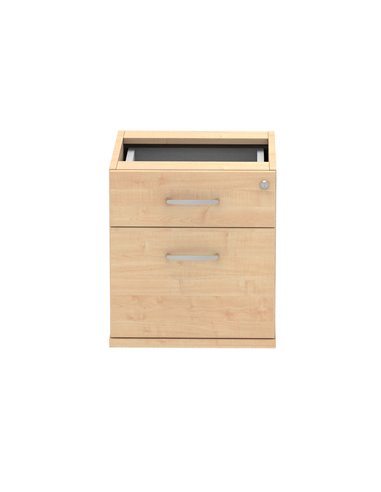 Dynamic Impulse 2 Drawer Fixed Pedestal Maple I001641