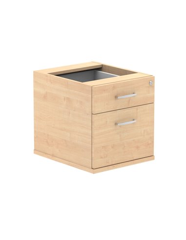 Dynamic Impulse 2 Drawer Fixed Pedestal Maple I001641
