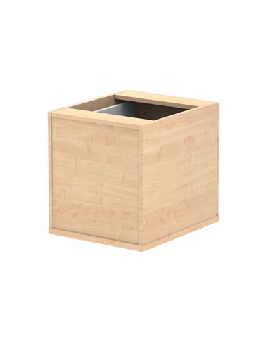 Dynamic Impulse 2 Drawer Fixed Pedestal Maple I001641