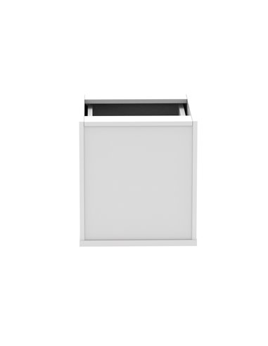 Dynamic Impulse 2 Drawer Fixed Pedestal White I001642