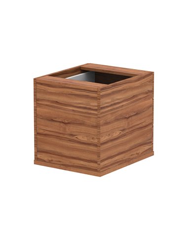 Dynamic Impulse 3 Drawer Fixed Pedestal Walnut I001644