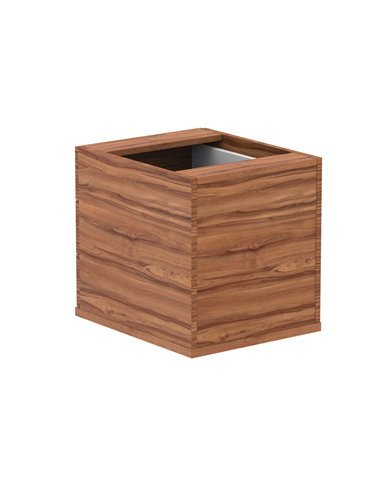 Dynamic Impulse 3 Drawer Fixed Pedestal Walnut I001644