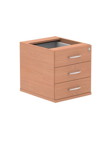 Dynamic Impulse 3 Drawer Fixed Pedestal Beech I001645